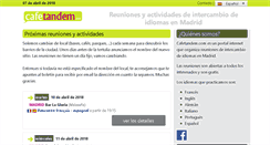 Desktop Screenshot of cafetandem.com